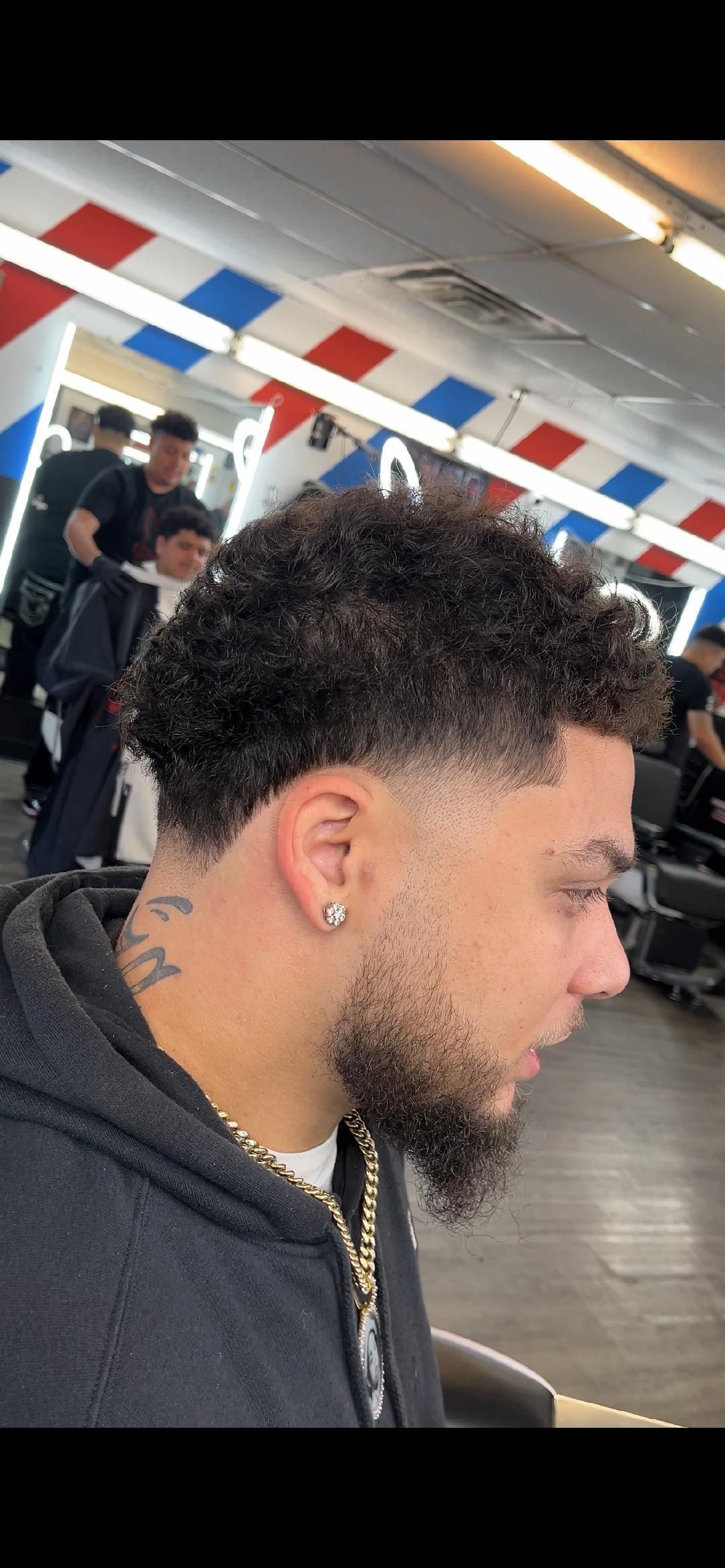 Mid Taper Beard Work Trim Dallas Texas