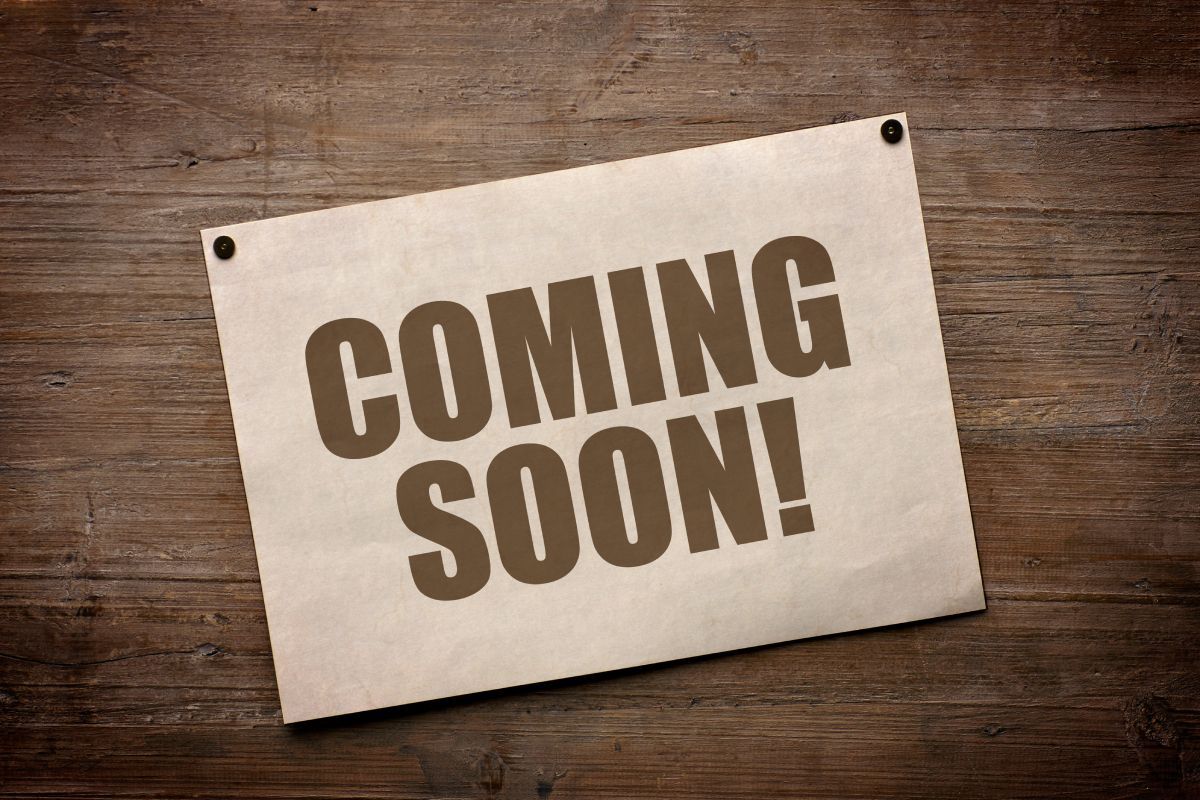 coming soon