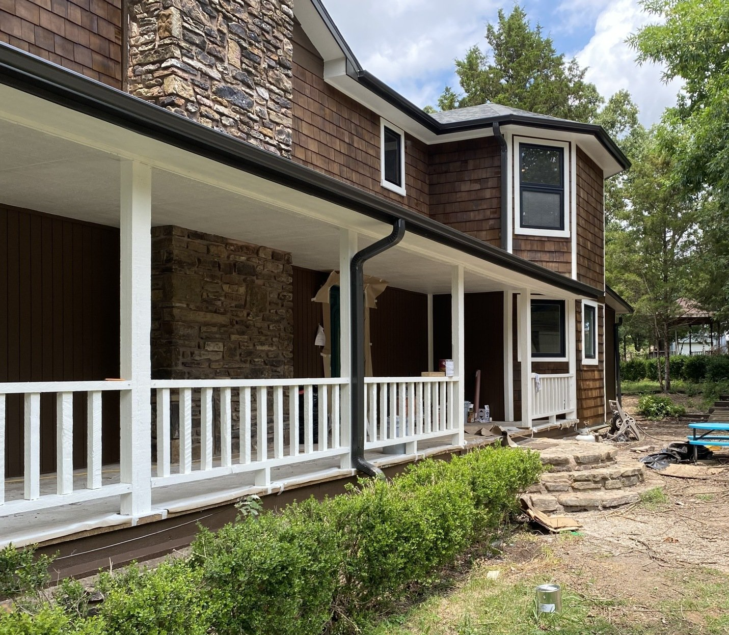 rap around porch restoration