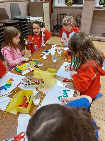 castle douglas rainbows celebrating chinese new year
