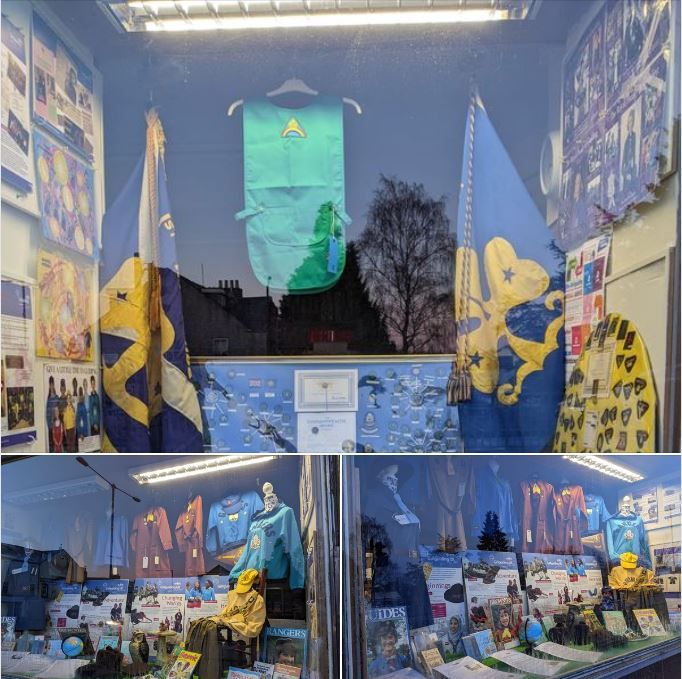 family history dumfries display Girlguiding Dumfries & Galloway archive