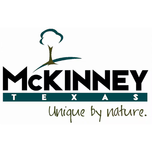 The logo for mckinney texas unique by nature