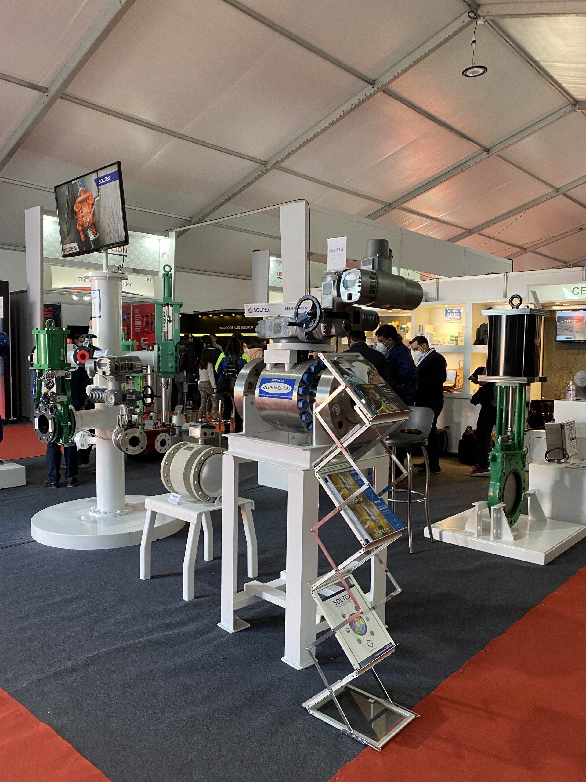 Stand de Soltex en Exponor 2022