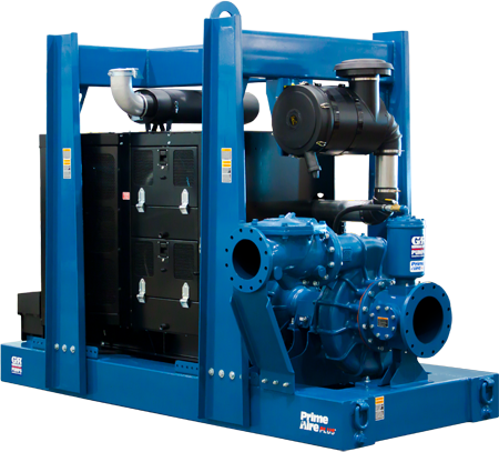 Bomba Gorman-Rupp con cebado asistido PAH distribuida por Soltex