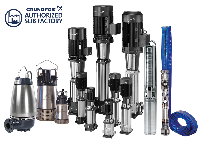 Portfolio bombas Grundfos distribuido por Soltex