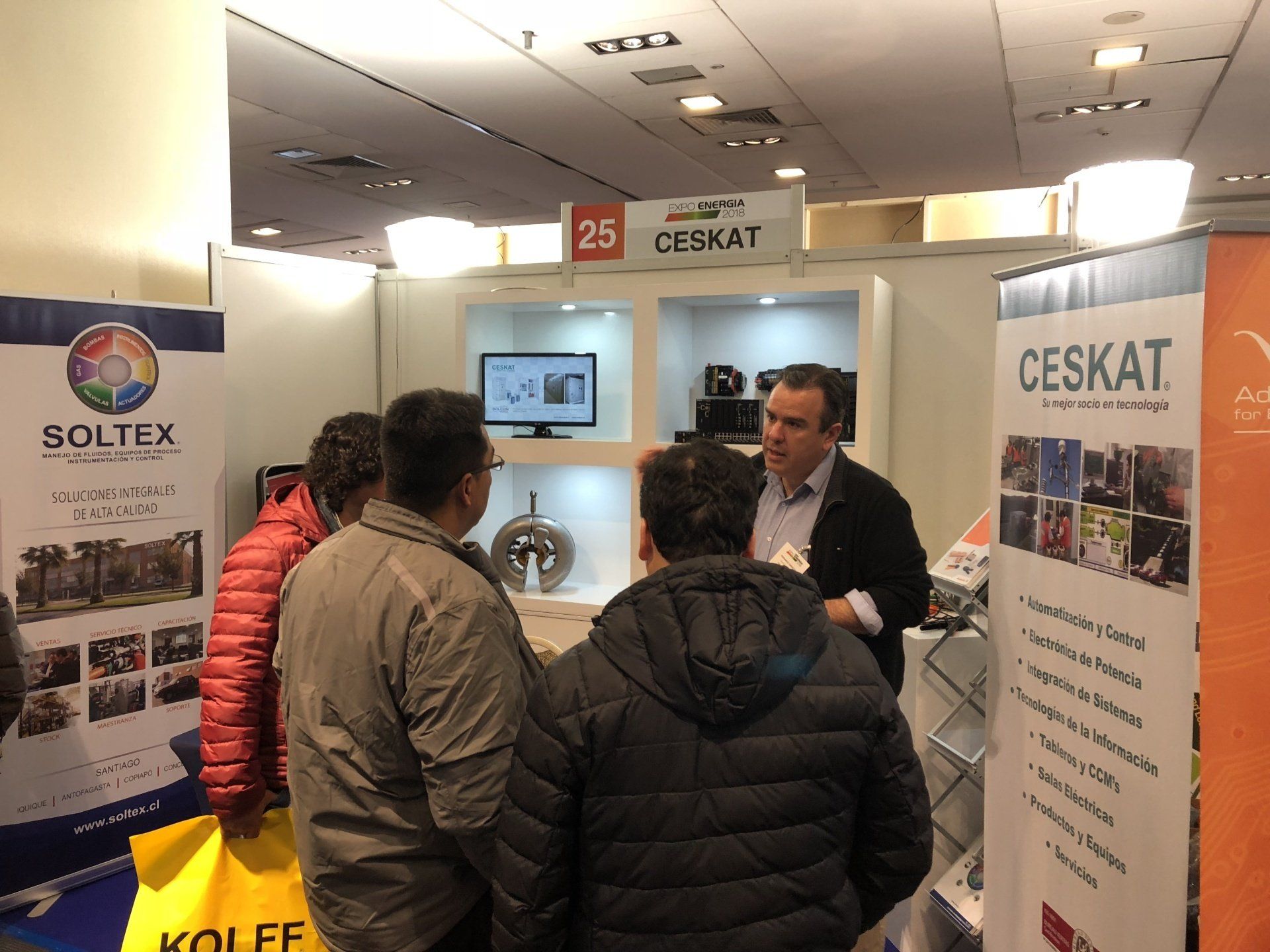 Stan de Soltex y Ceskat en Expoenergia 2018
