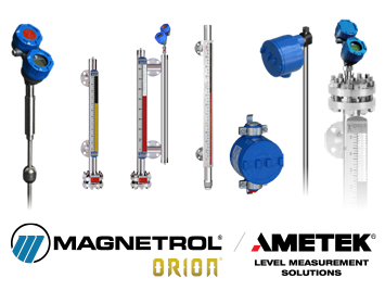 Magnterol Orion sensores de nivel