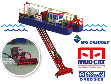 Dragadoras Mud Cat IMS Dredges Elliot para uso pesado