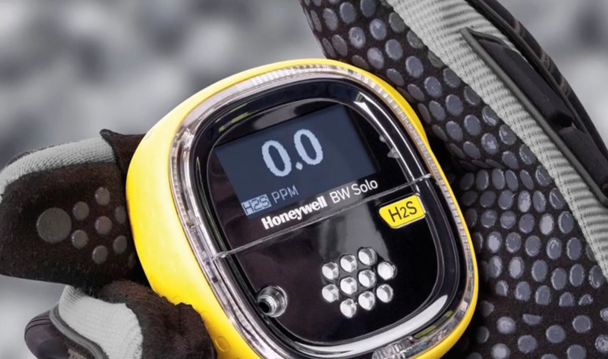 Detector de gas H2S Solo  de BW Honeywell