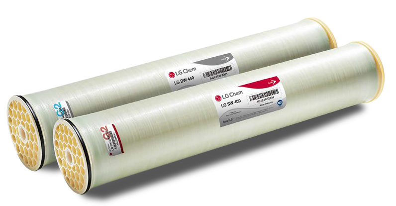 Membranas LG-Chem NanoH2O para osmosis inversa distribuidas por Soltex