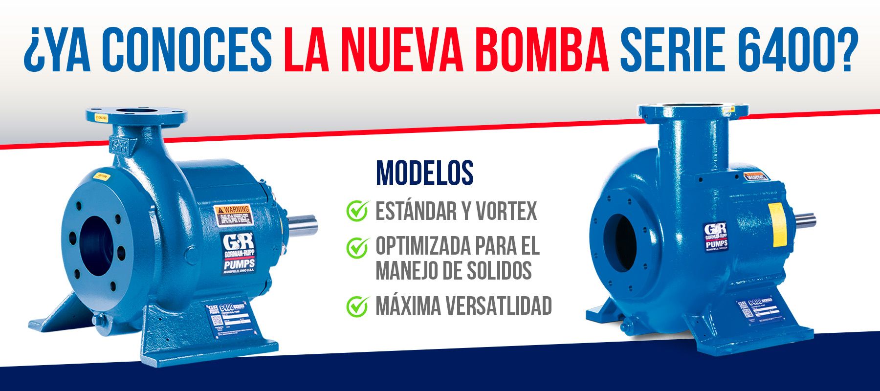 Bomba Gorman-Rupp Serie 6400