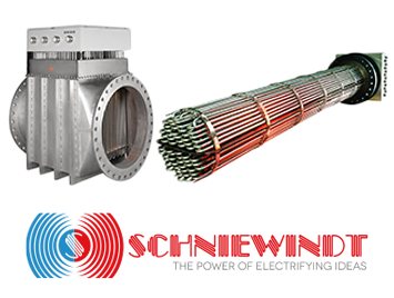 Calefactores eléctricos de inserción para estanques Schniewindt