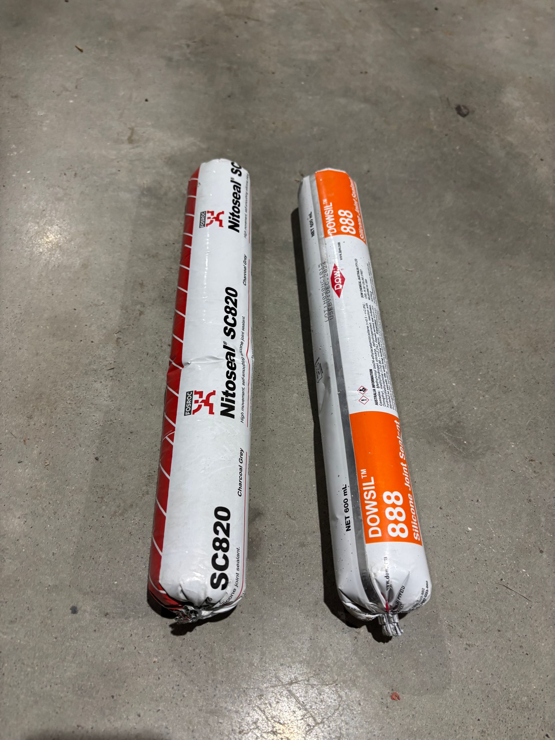 Joint Sealant on a concrete floor — Newcastle Cut & Drill In Boolaroo, NSW