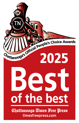 A poster for true wellness that says nominate us chattanooga 's best chiropractor