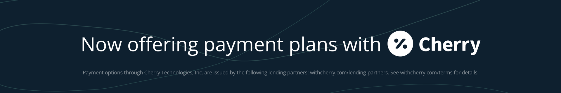 Cherry Financing Banner