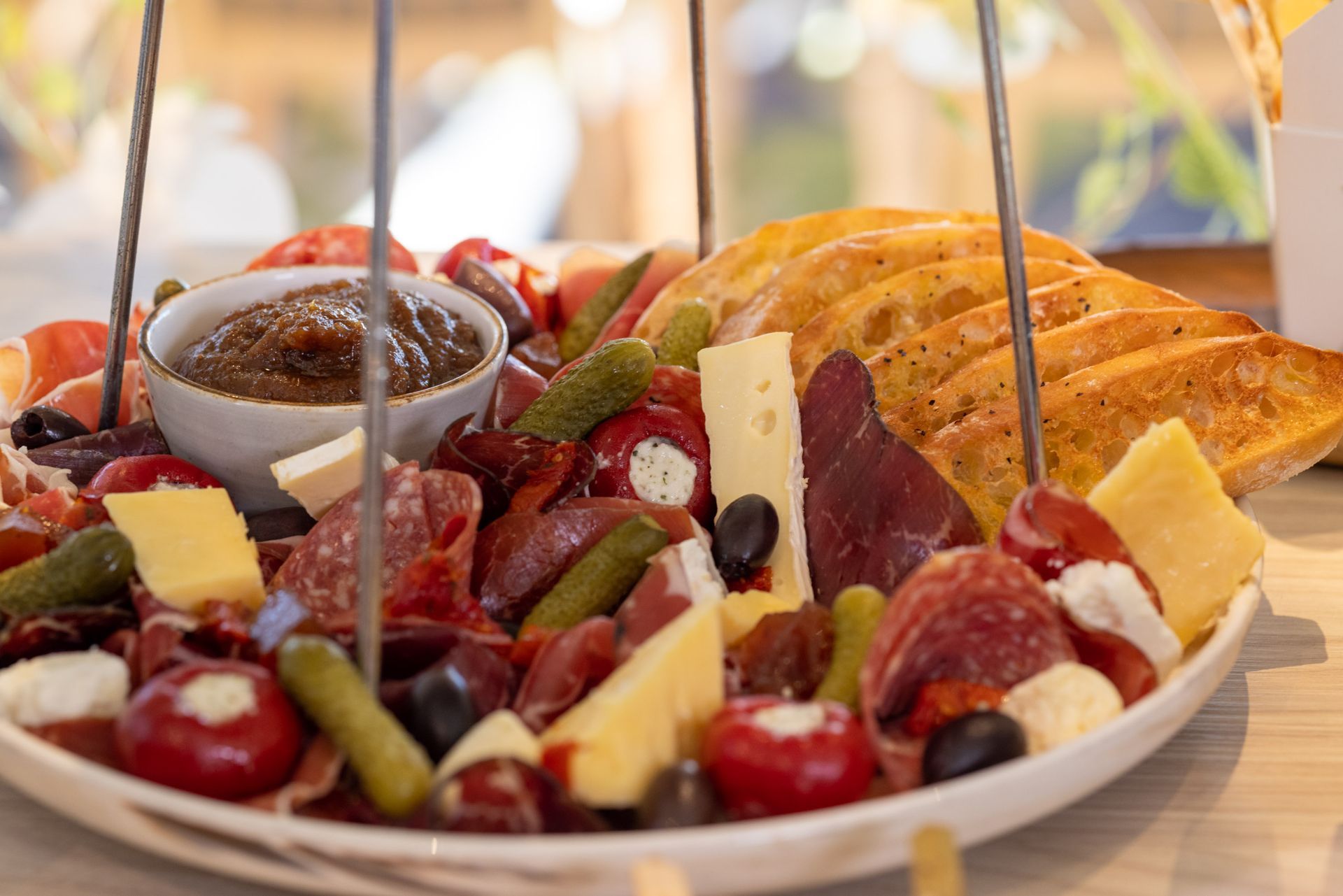 Food served in new event space ROMAS