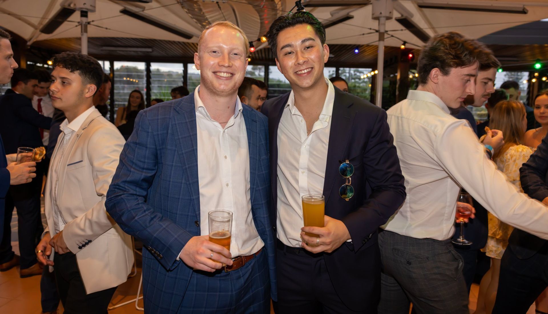 Guests enjoying drinks at a social function at Pittwater RSL