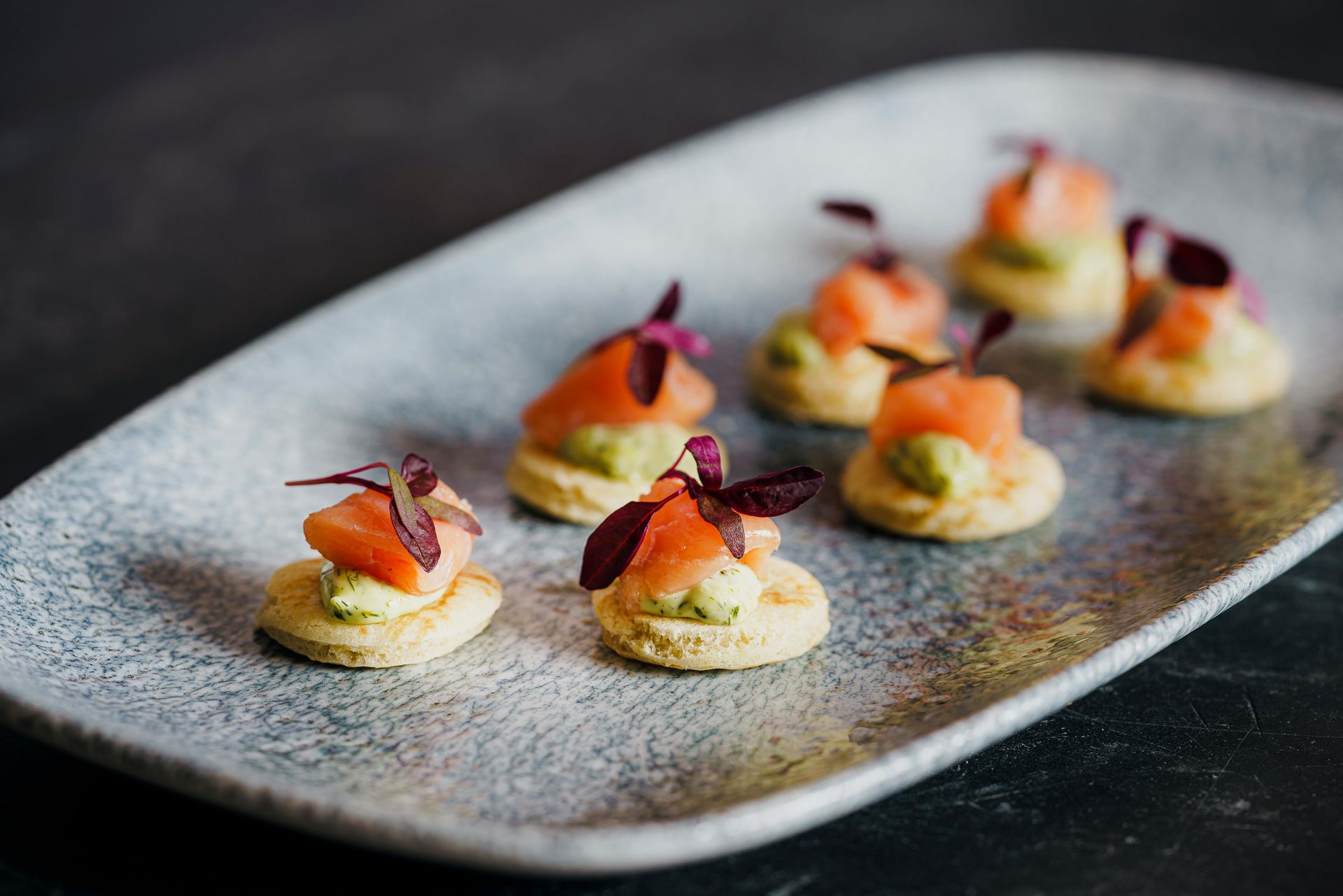 Events by P - close up functions share plate at Pittwater