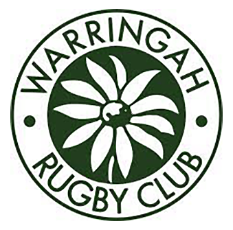 Warringa Rats rugby club logo in green and white