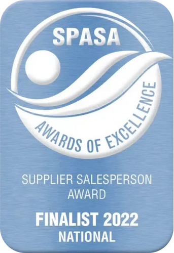 SPASA Awards of Excellence finalist badge,