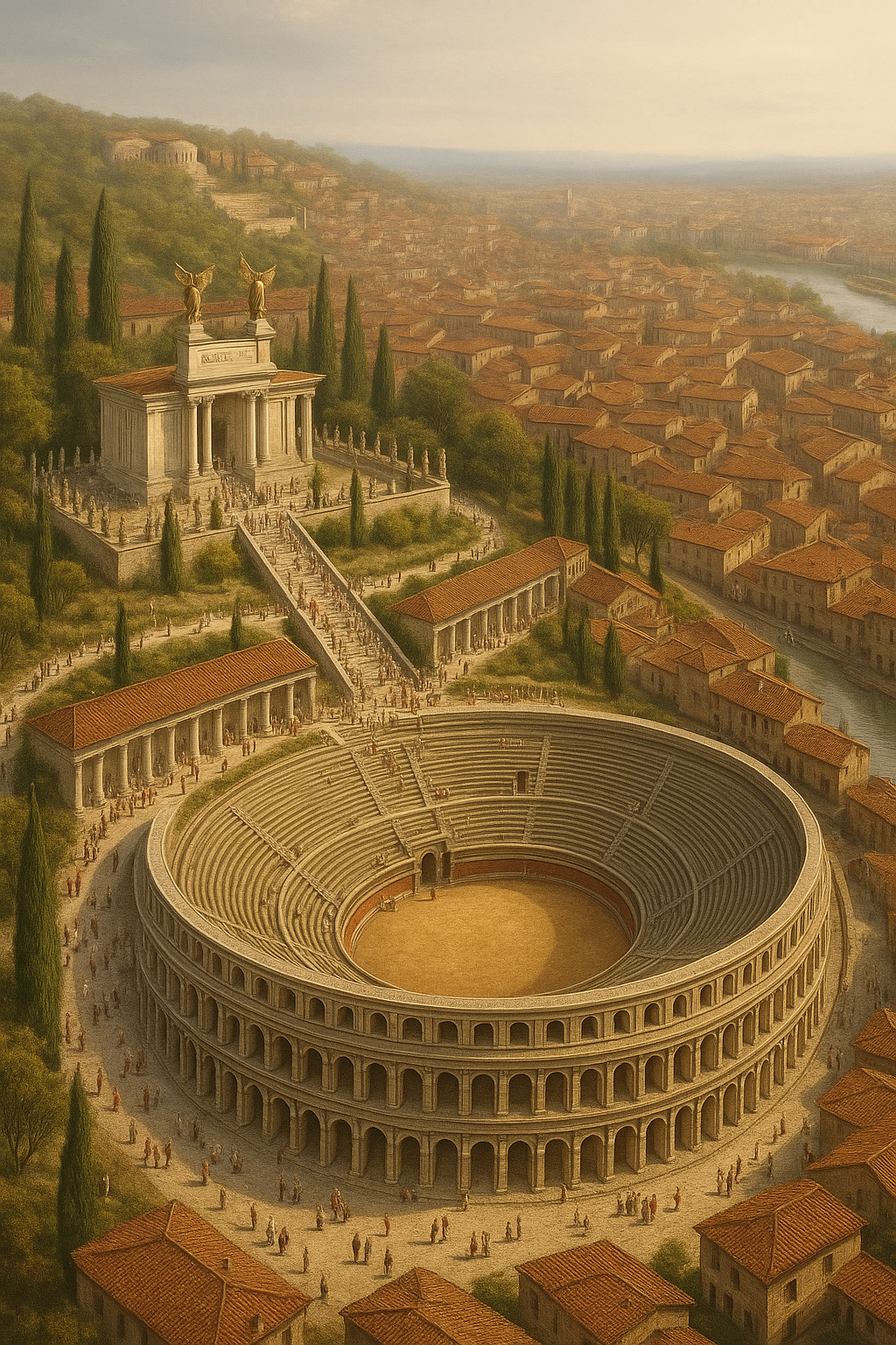Old city of Lugdunm, Amphitheatre