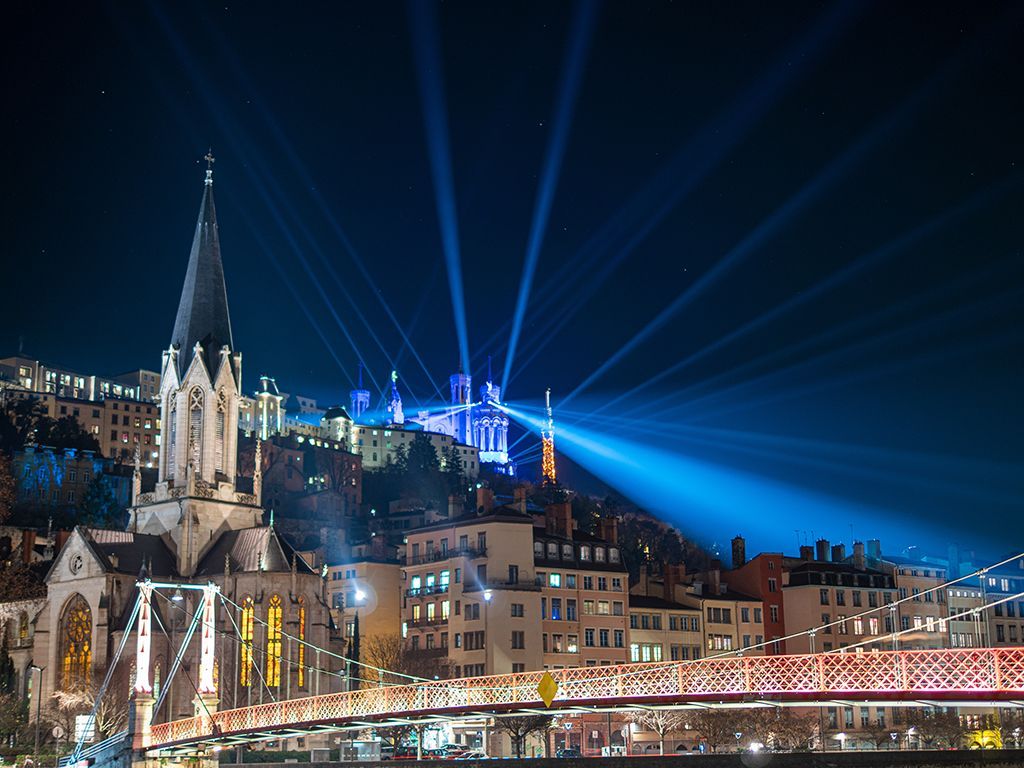 Saint Georges, Lyon, Fete des Lumieres