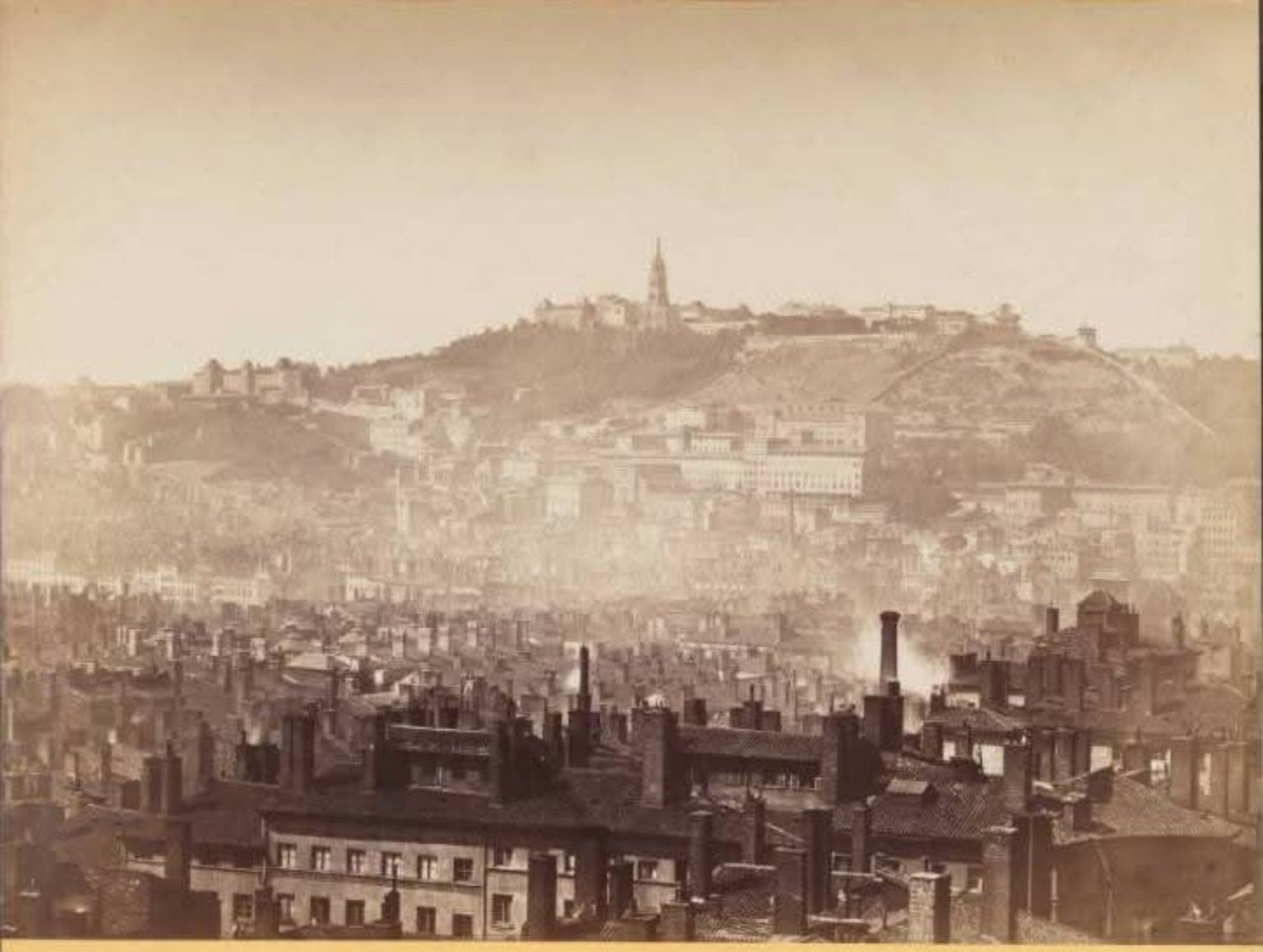Fourviere, Lyon, 1869