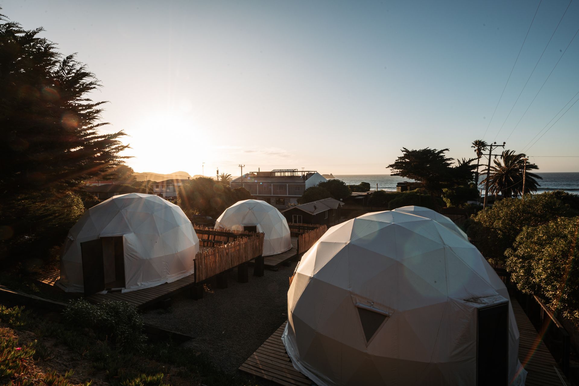 vistas desde arriba domos de matanzas glamping