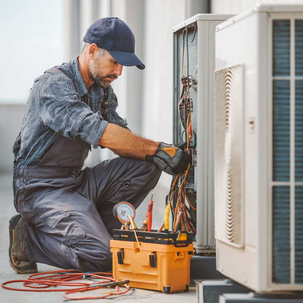hvac worker
