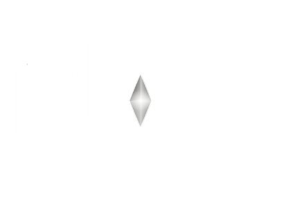 Small gray diamond-shaped icon centered on a white background