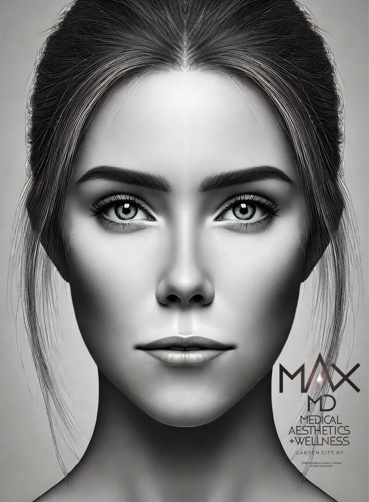 Thin Lips shown before treatment at MAX MD in Garden City, NY