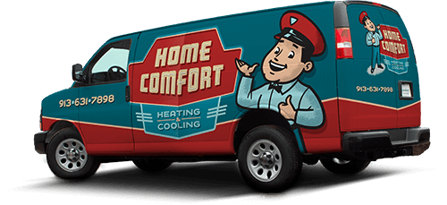 Home Comfort Van — Lenexa, KS — Home Comfort Heating And Cooling Home Comfort Van — Lenexa, KS — Home Comfort Heating And Cooling