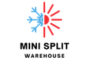 The logo for Mini Splits Warehouse in Del City OK
