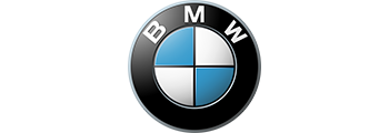 BMW logo in black, white, and blue circular emblem