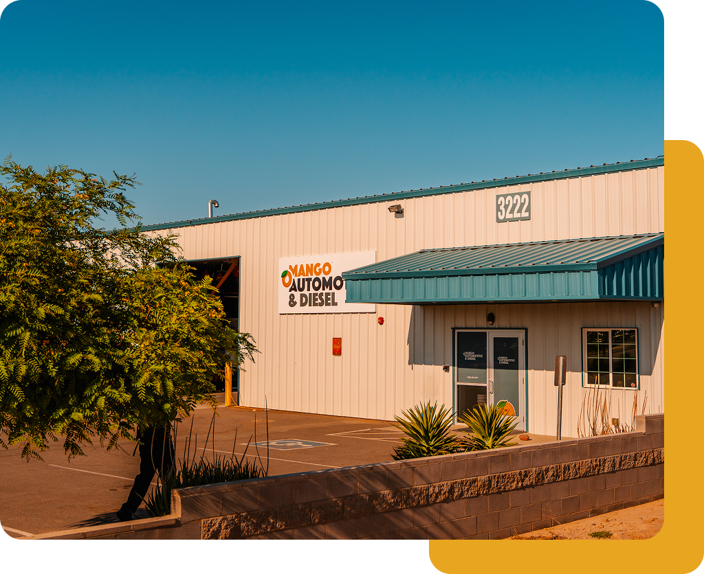 Mango Automotive & Diesel shop building at 3222 S Florence Ln, Yuma, Arizona