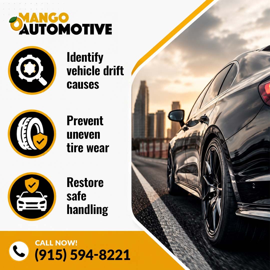 identify vehicle drift- Mango Automotive (Ward)