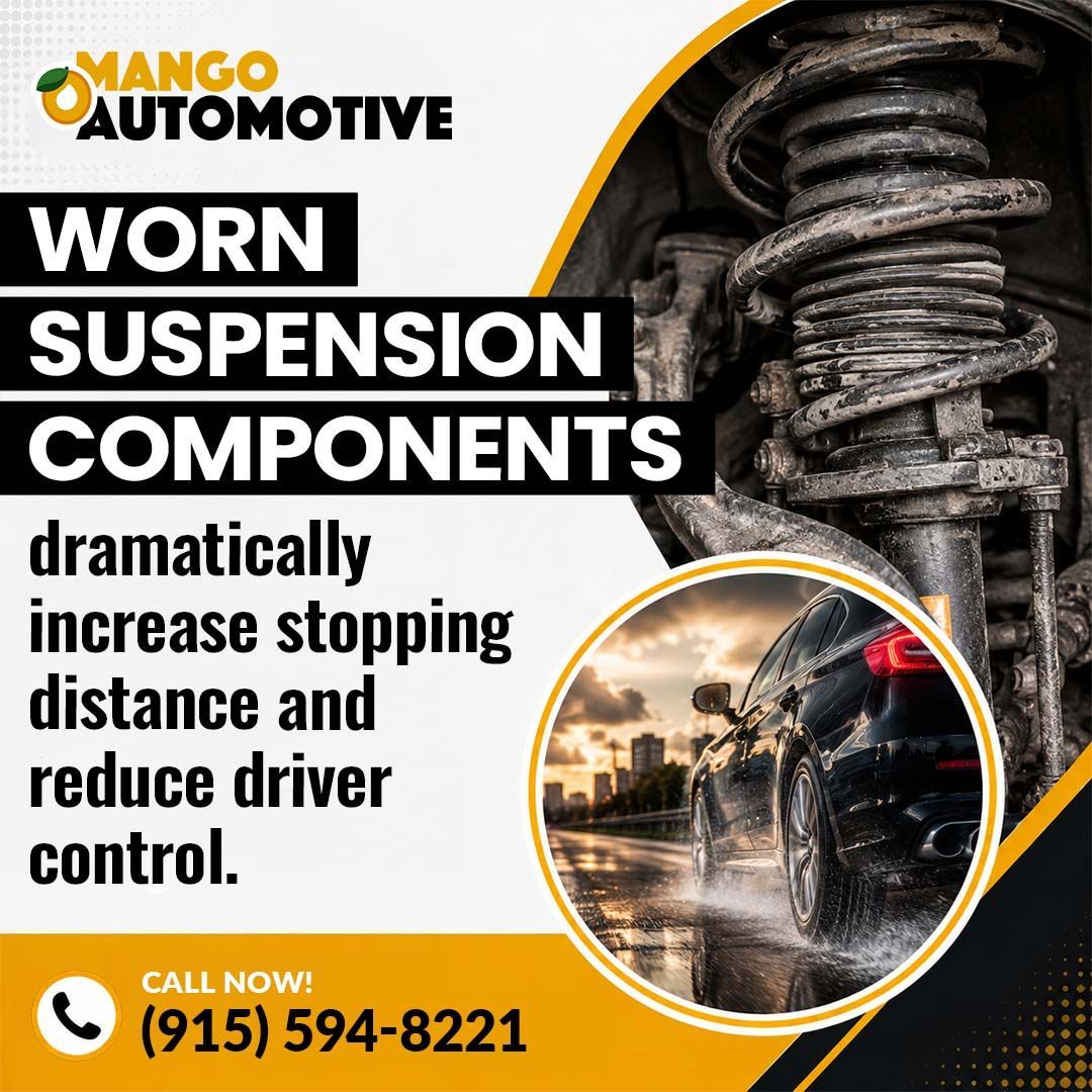 worn suspension- Mango Automotive (Ward)