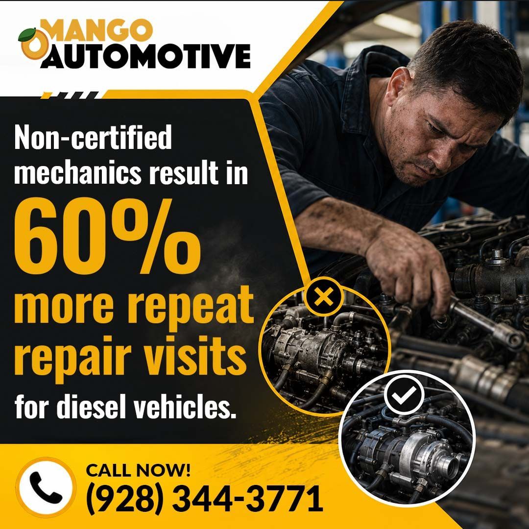 certified mechanics- Mango Automotive & Diesel (Yuma)