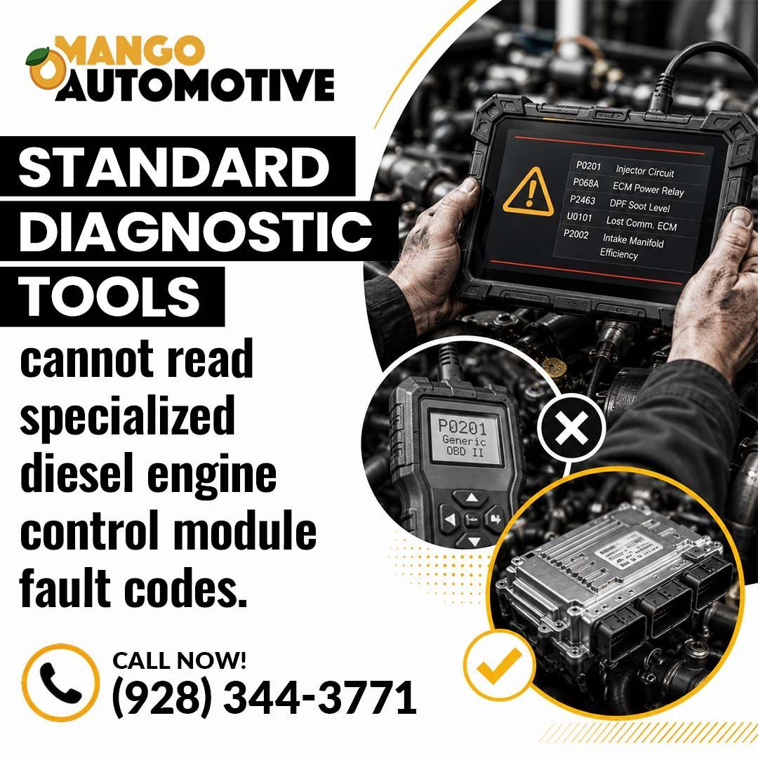 standard diagnostic tools- Mango Automotive & Diesel (Yuma)