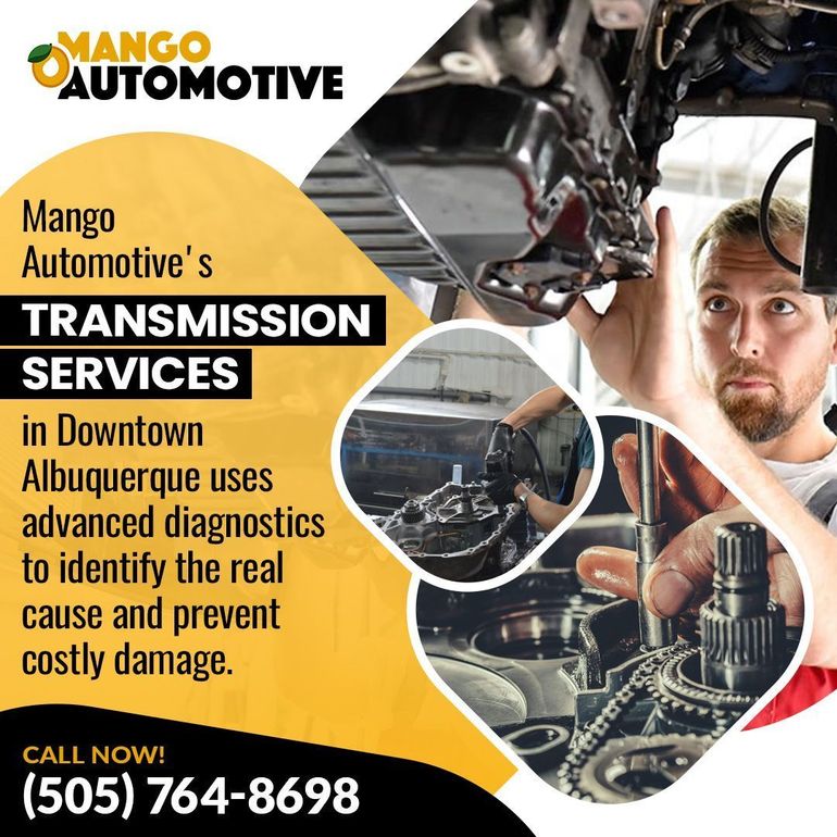 Mango Automotive Downtown Albuquerque auto repair shop on Central Ave SW