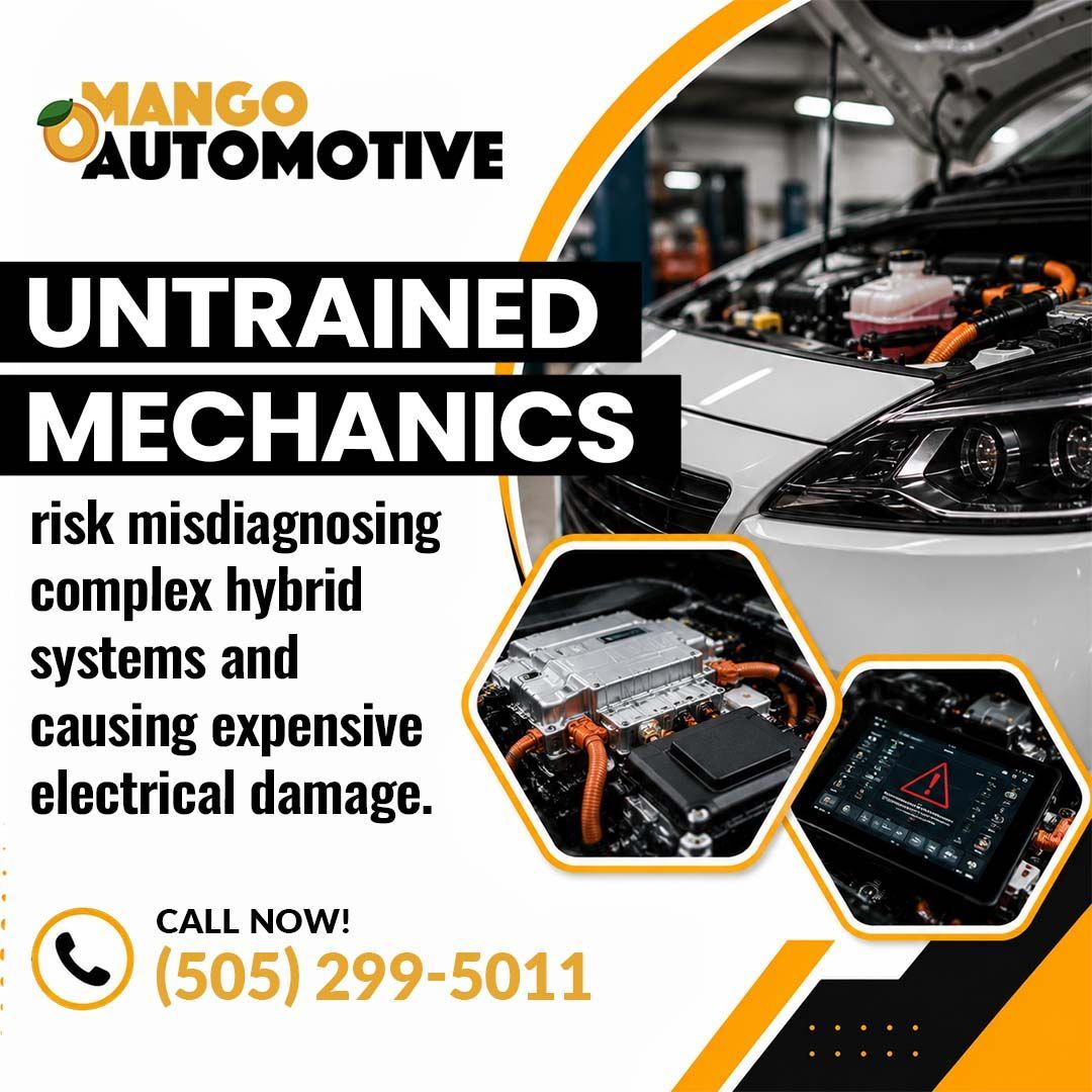 untrained mechanics- Mango Automotive (The Heights)