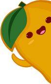 Mango Automotive mascot peeking out beside the video
