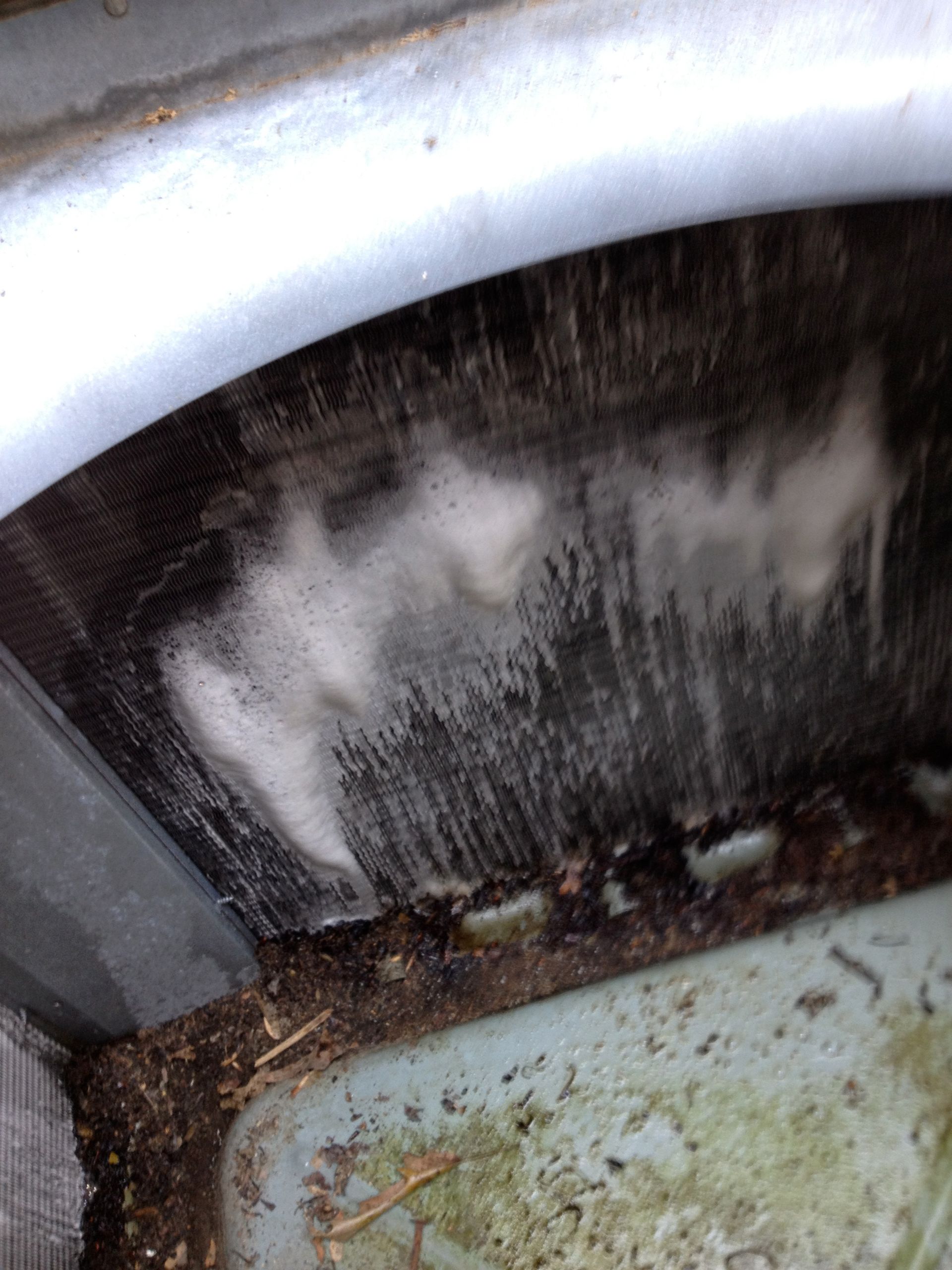 Dirty HVAC Unit — Emporia, VA — Sunrise Heating & Air Conditioning