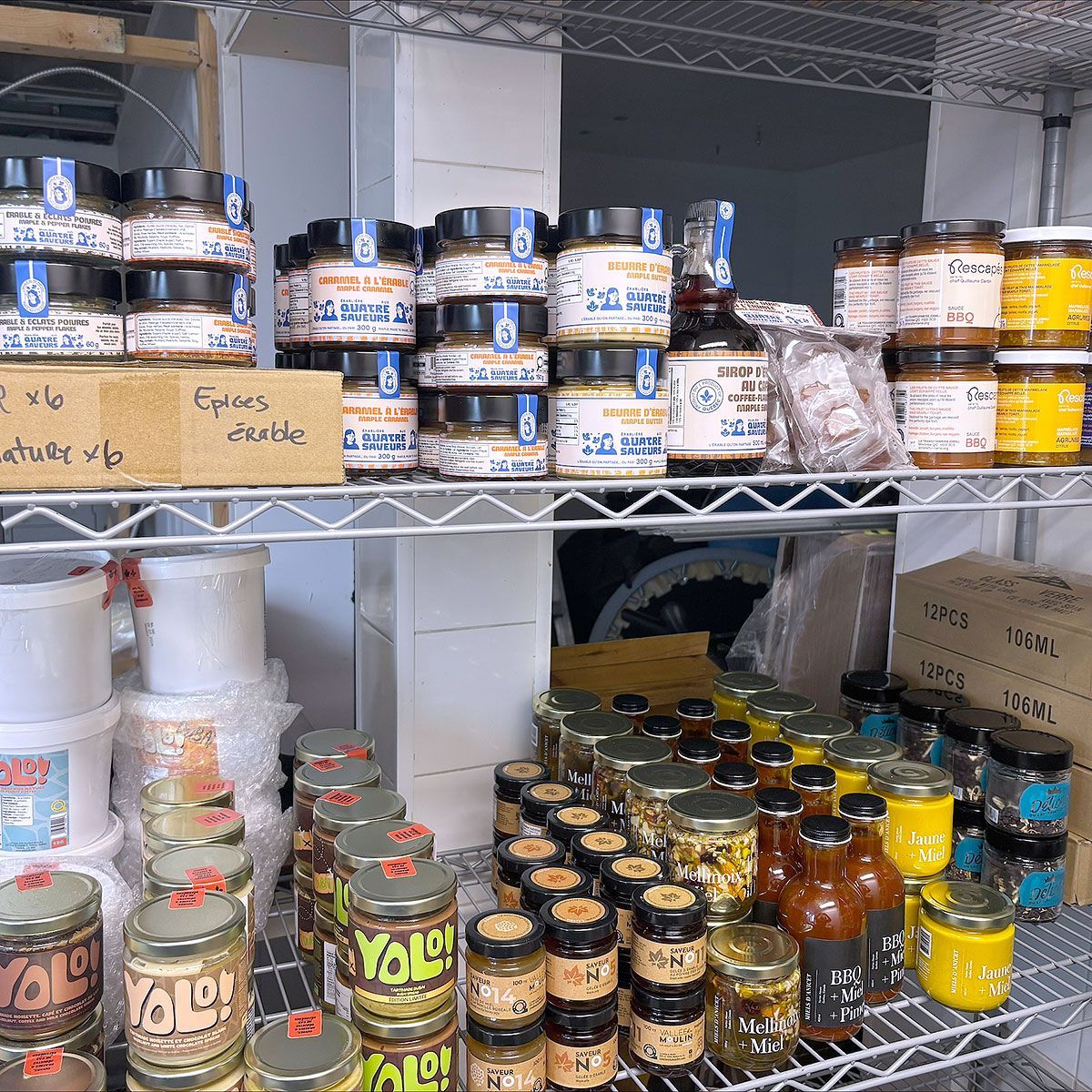 Empreintes Cadeaux produits Érablière aux quatre saveurs