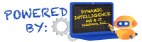 A logo for dynamic intelligence and it solutions llc