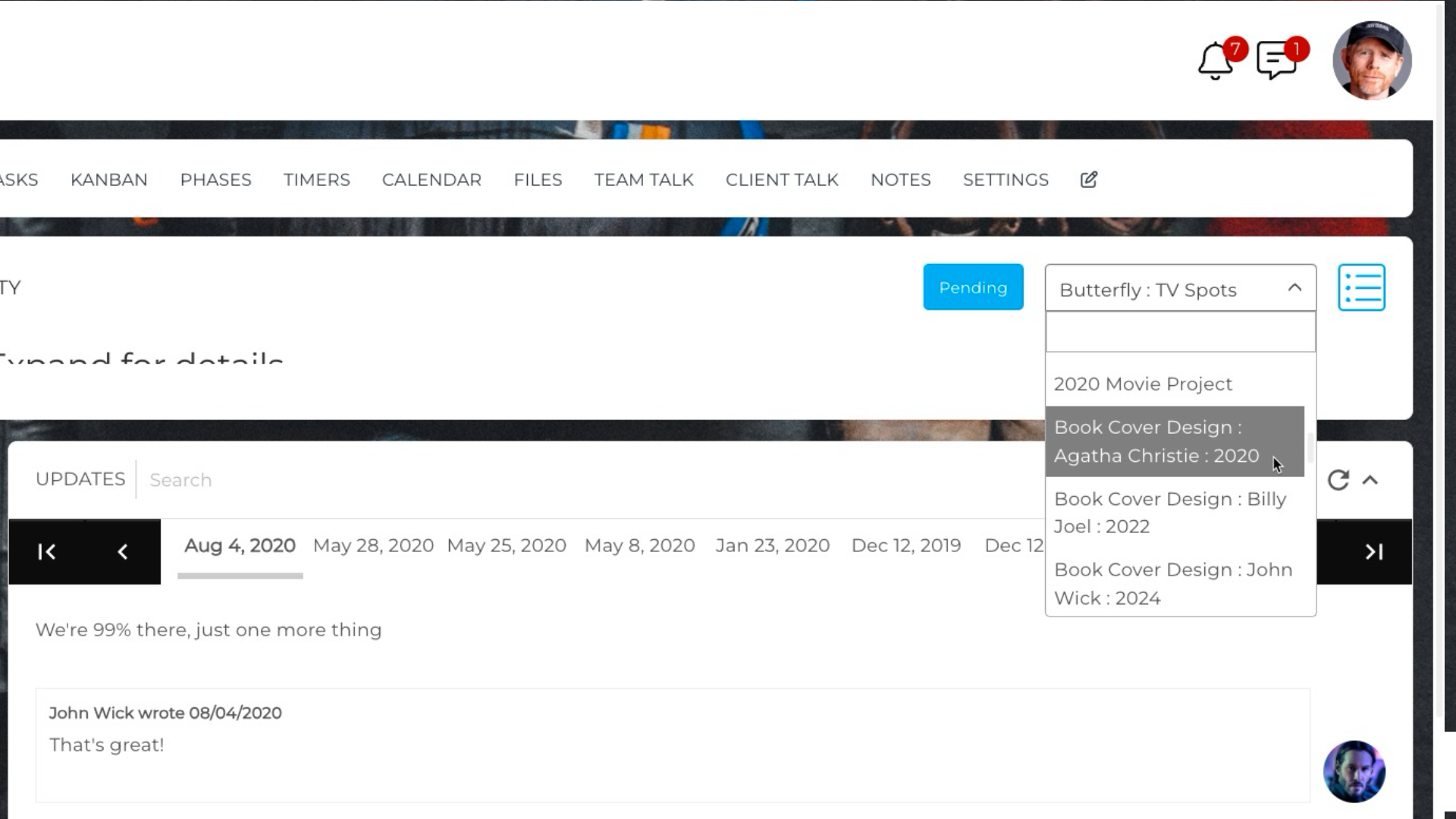 A screenshot of a website on a computer screen.