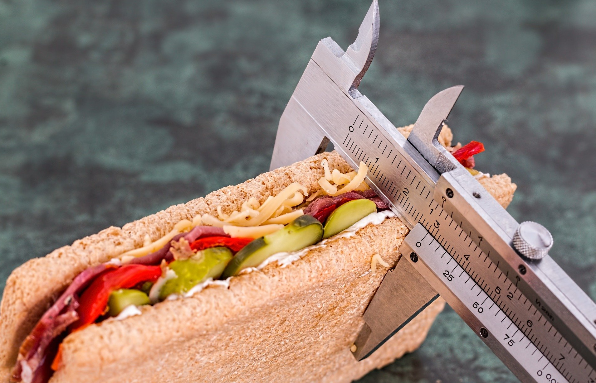 Sandwich Kalorienzählen Diät Abnehmen Brot Sandwich