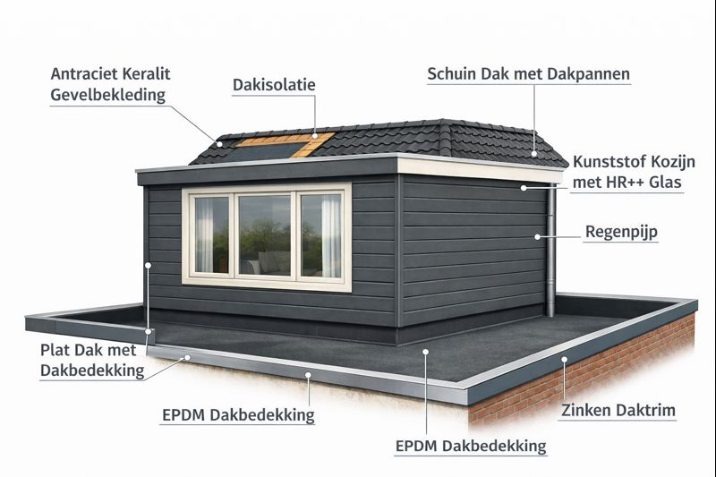 Dakopbouw