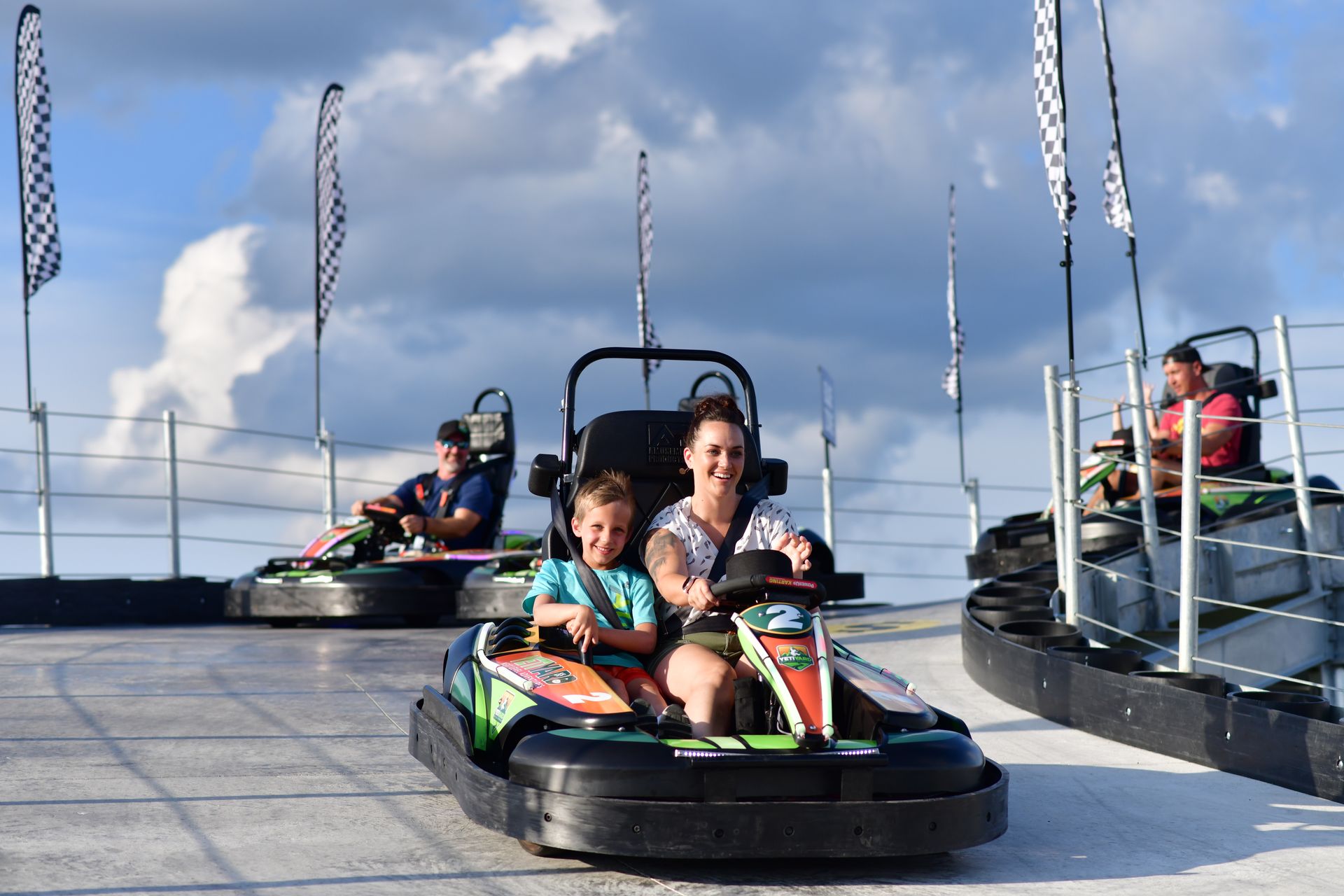 Interactive GoKarts YetiYard WI Dells