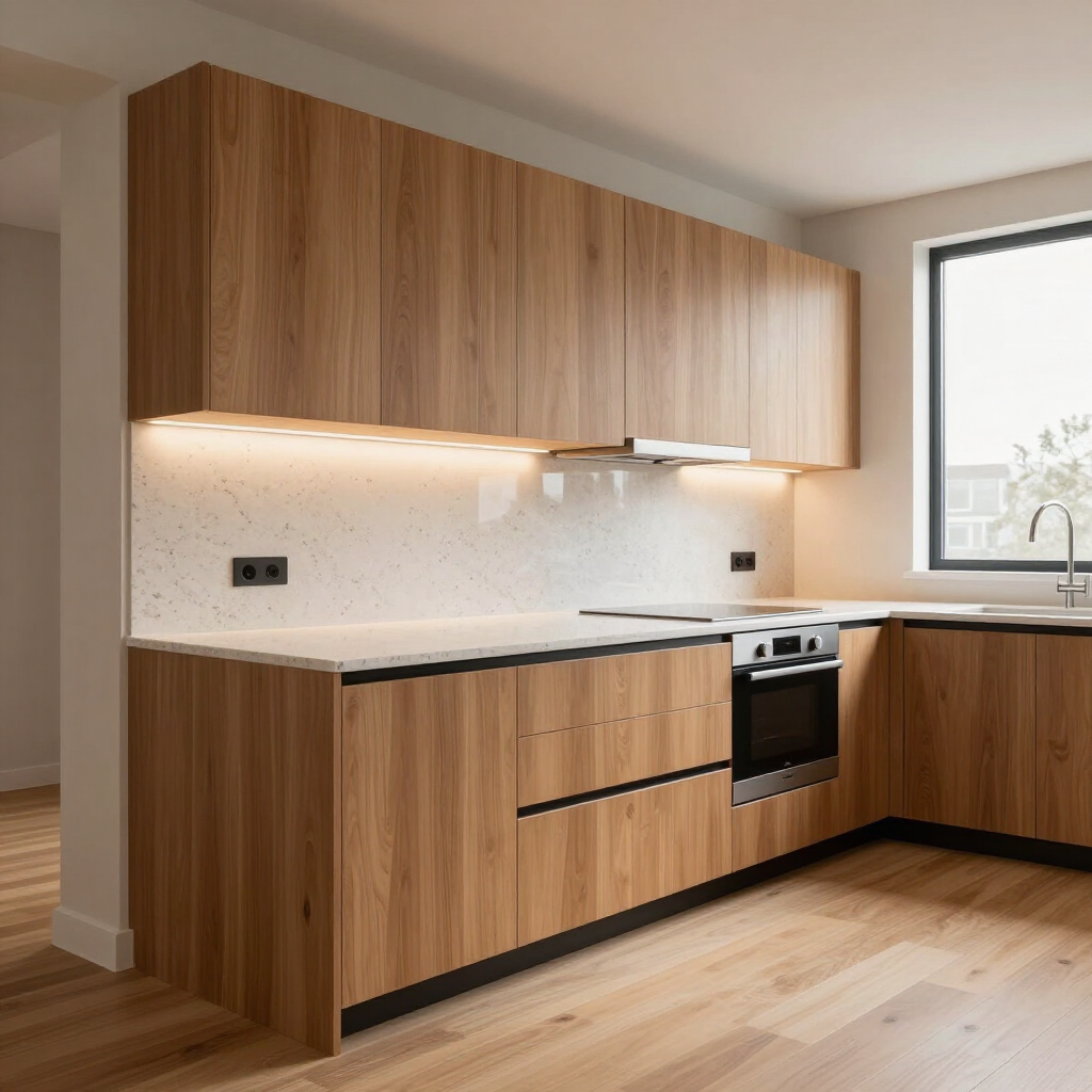 Combined cabinet and countertop update